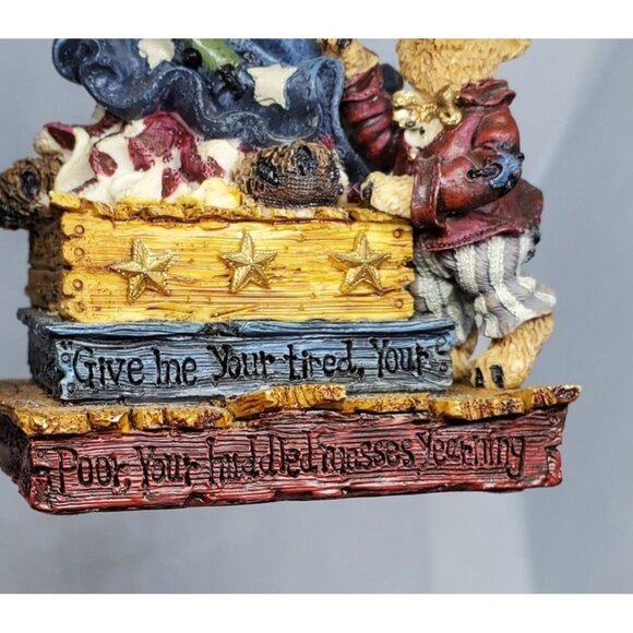 Boyds Bears & Friends The Bearstone Collection – Ms. Liberty Figurine - Picture 11 of 12